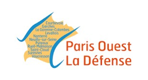Visuel logo PARIS OUEST LA DEFENSE partenaire de la Fondation Université Paris Nanterre - Fondation UPN - FUPN