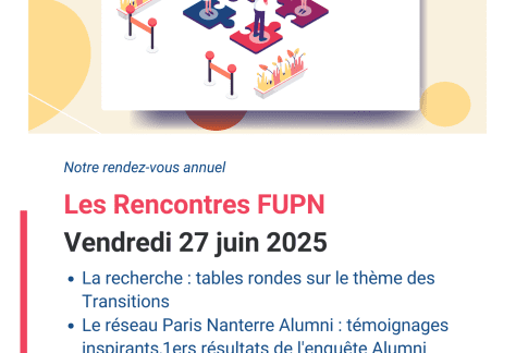 Affiche Rencontres FUPN 2025